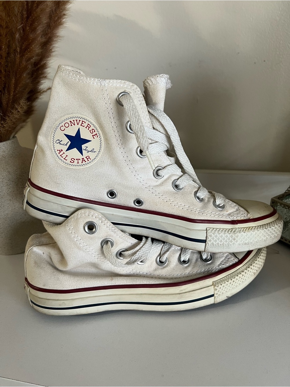Converse Chuck Taylor All Star White High Top Sneakers